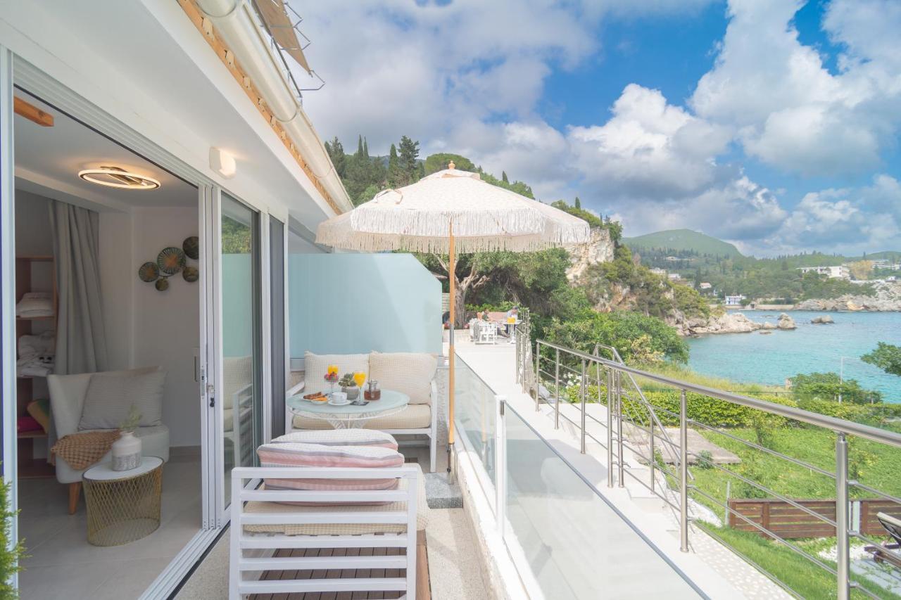 Tango Apartment On The Beach Paleokastritsa Buitenkant foto